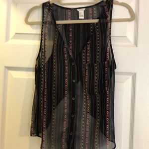 Printed Tank Top